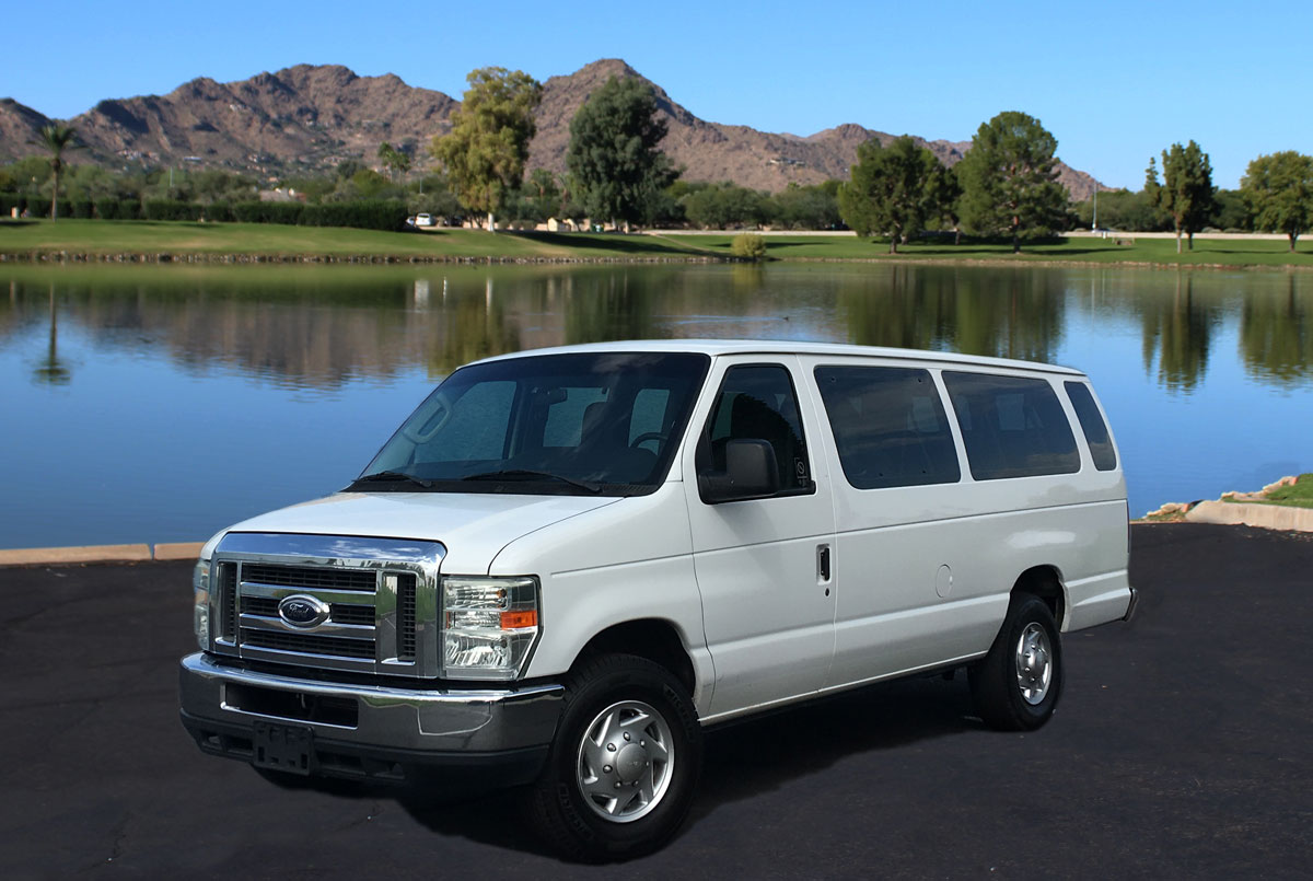 Ford-15-Passenger-Van-Featured - PHOENIX DISCOUNT Van & SUV Rental